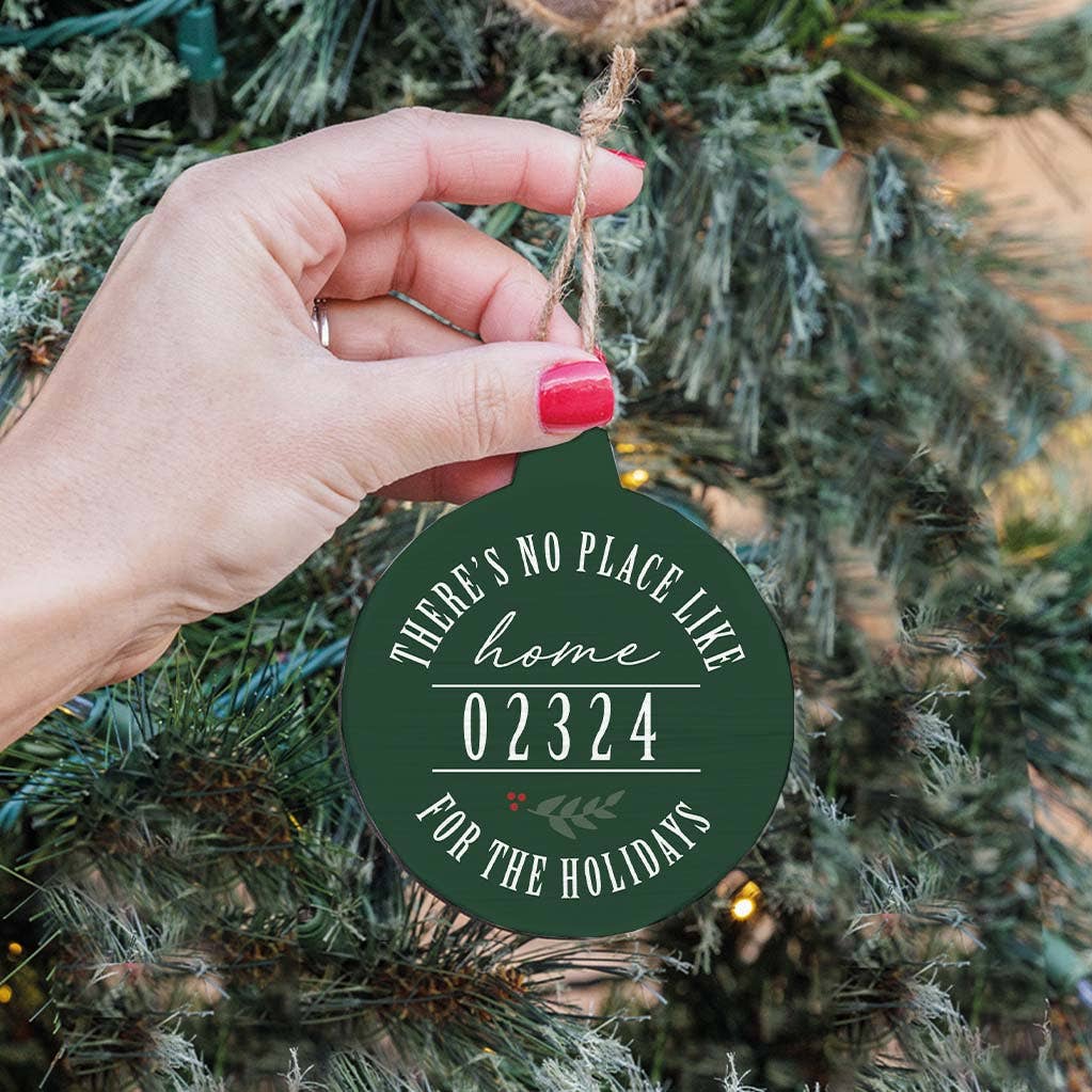 Rustic Marlin - Personalized There's No Place Like Home Bulb Ornament