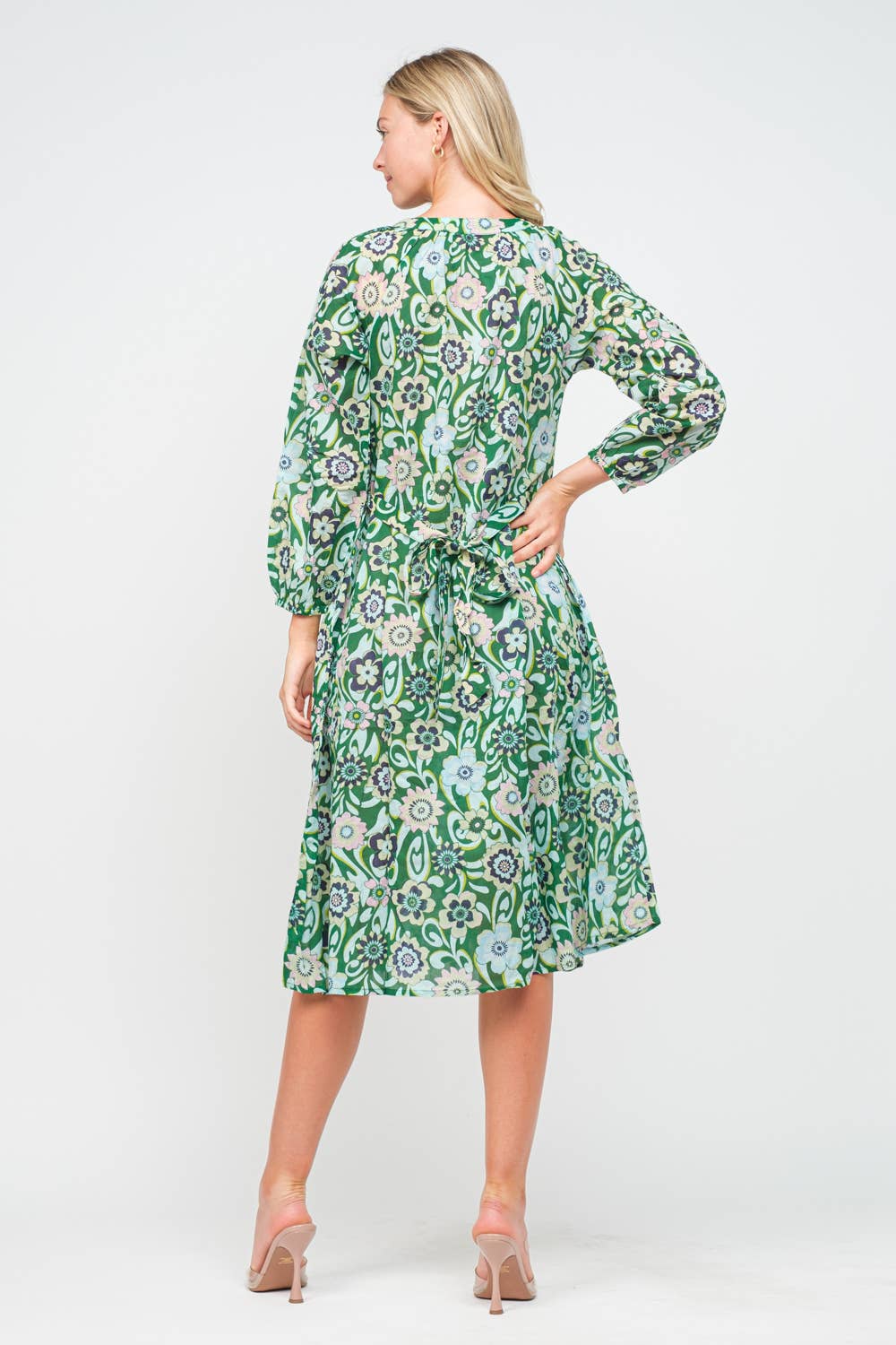 Sandra Printed Dress