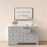Saltwater And Sunsets sign