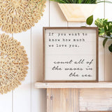 Waves In The Sea White Sign