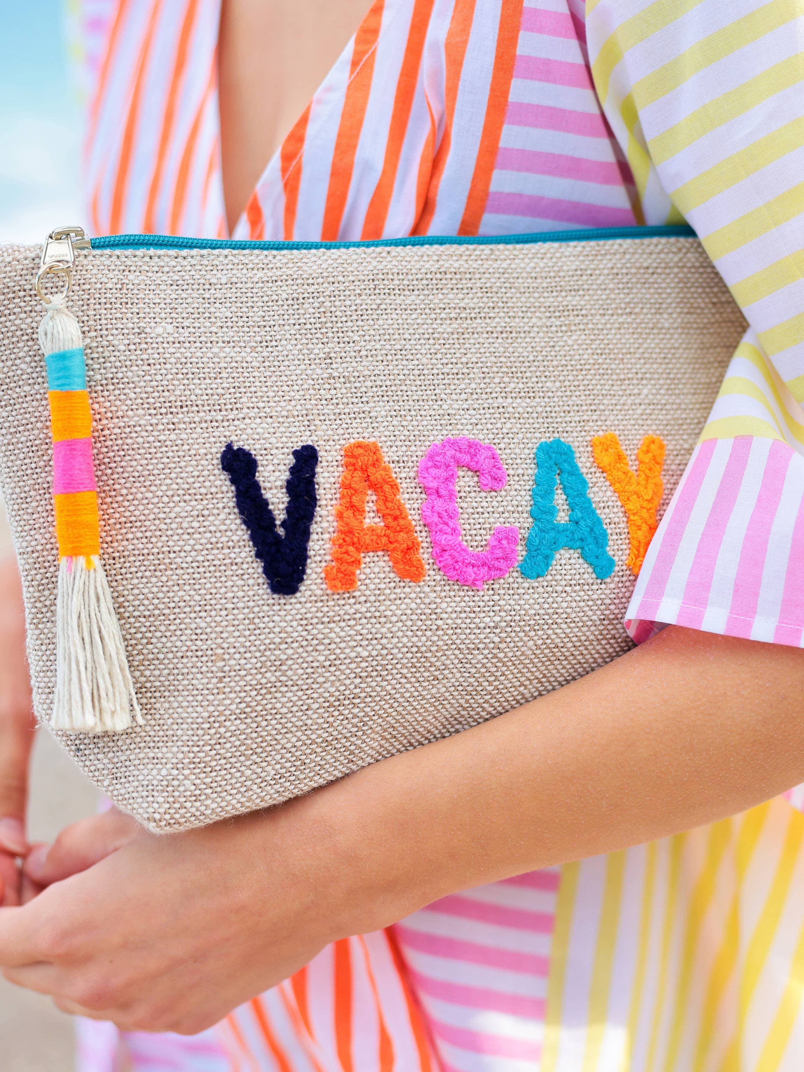 Shiraleah - "VACAY" ZIP POUCH