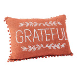 VHC Brands - Grateful Pom Pom Pillow 14x20