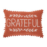VHC Brands - Grateful Pom Pom Pillow 14x20