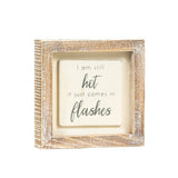 Adams & Co. - 11943 - 5x5 wood frame sign (HOT)  home decor gift