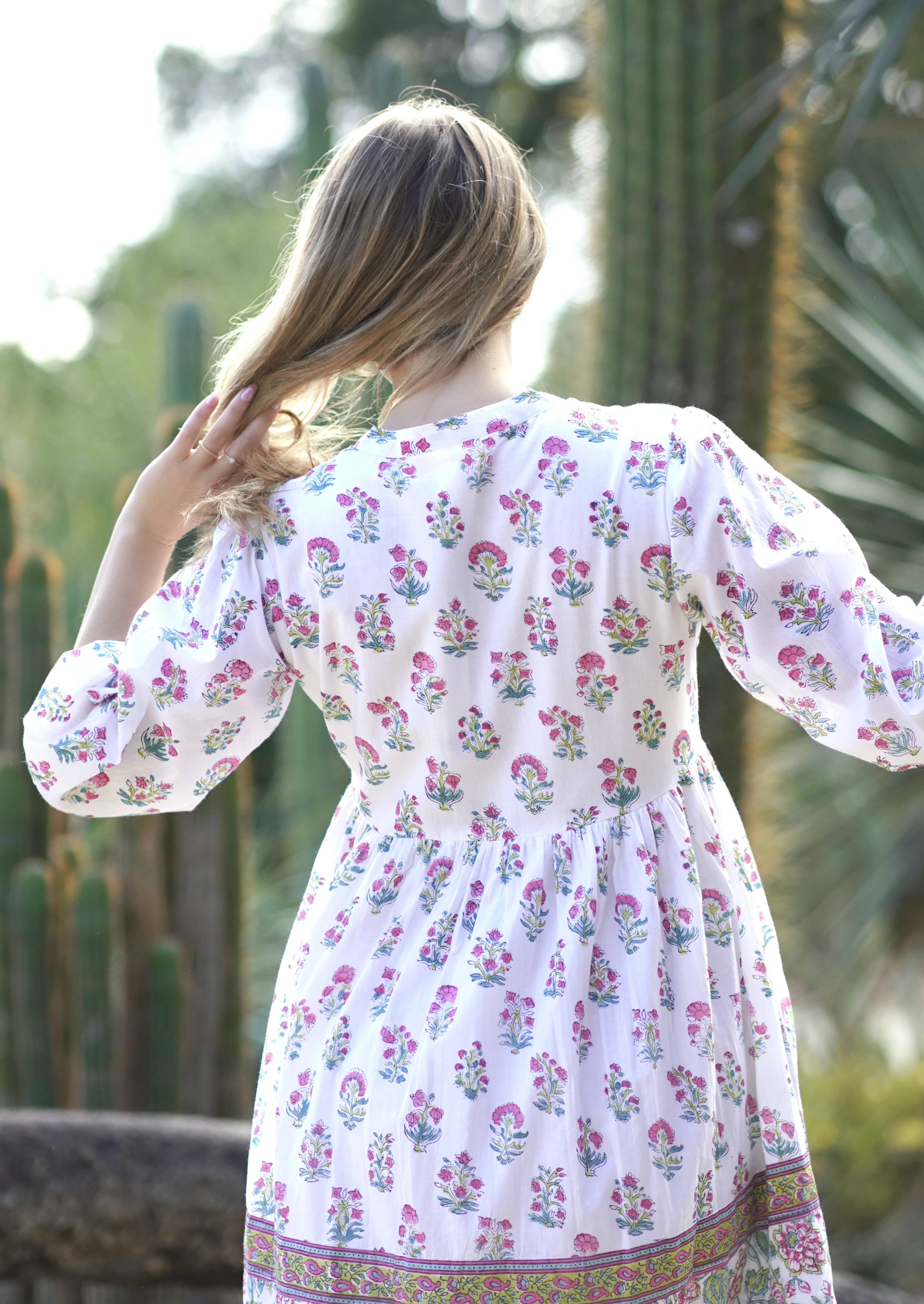 Dolma - Zadie Block Printed Mini Dress
