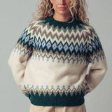 Urban Daizy - Fair Isle Wool Blend Sweater Top