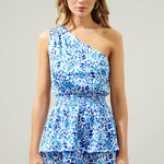 Sugarlips - Dew Drop Satin Show Off One Shoulder Mini Dress