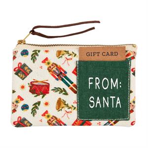 Xmas pouch with card holder