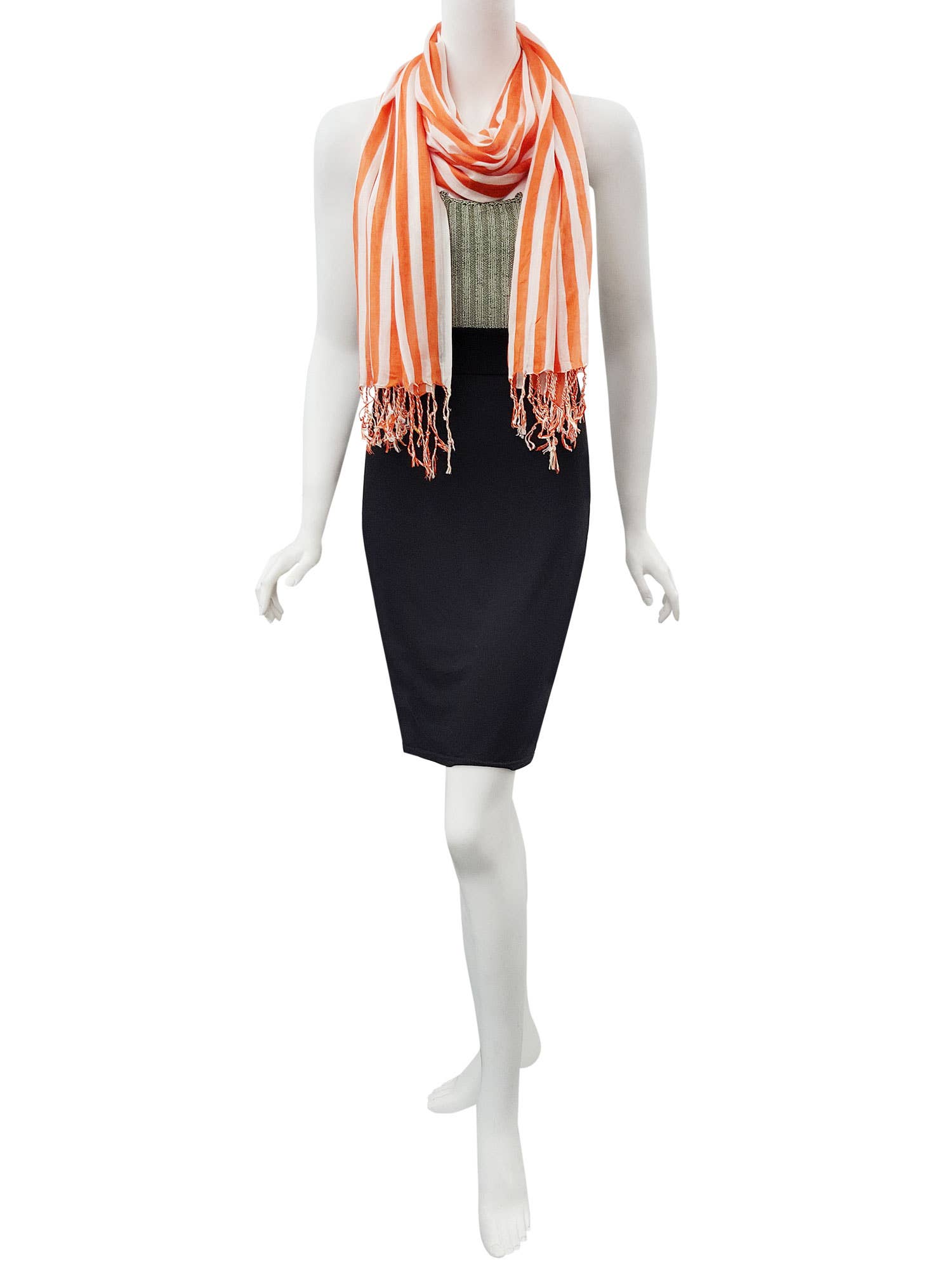 Irene Ultralight Striped Scarf