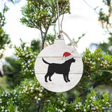 Rustic Marlin - Santa Paws Bulb Ornament
