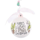 Glory Haus - Baby Girl Deer 1st Christmas Ornament