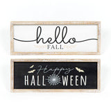 Adams & Co. - 60234 - 24x9 sign HALLOWEEN FALL Decor