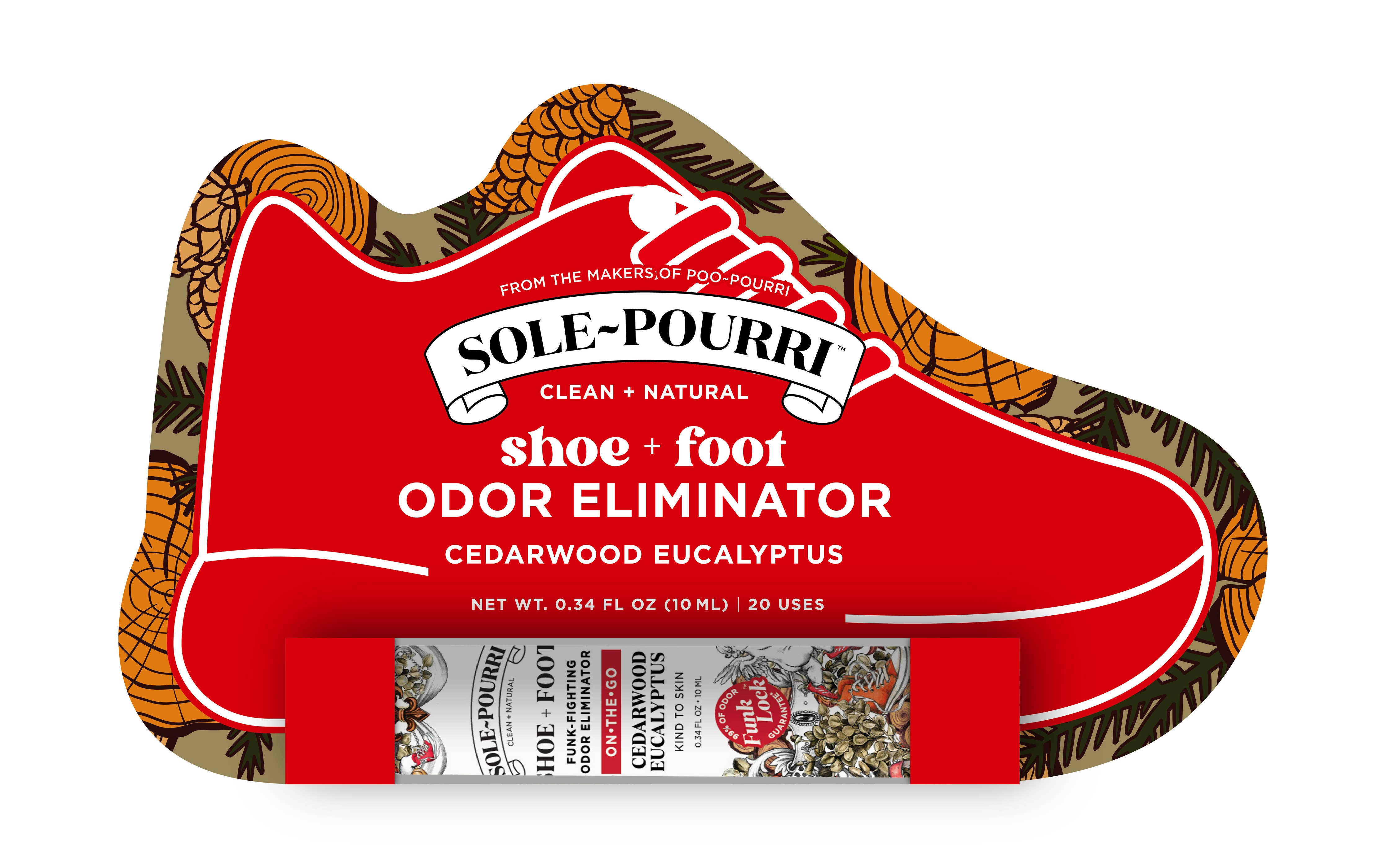 ~Pourri - Sole~Pourri Shoe + Foot Odor Spray Cedarwood 10mL