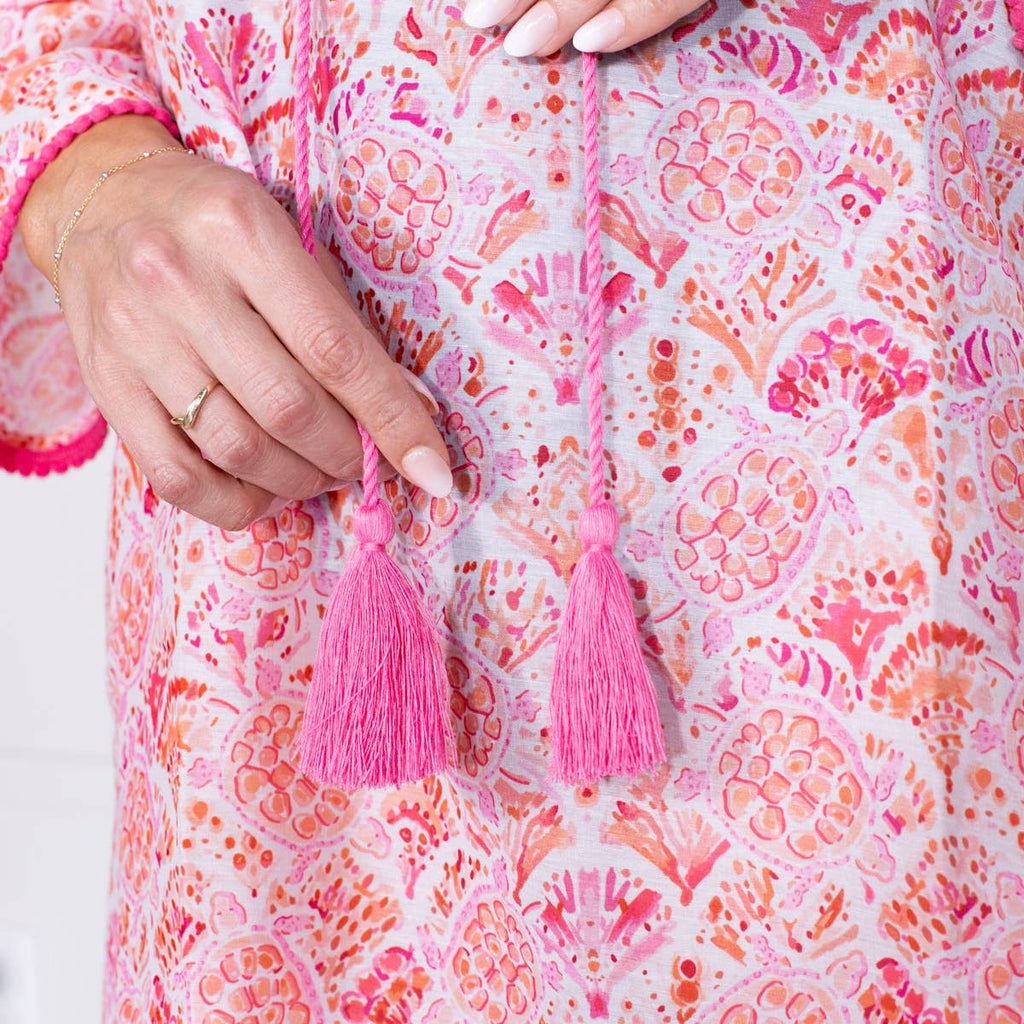 The Royal Standard - Turtle Cove Cover-up Pink/Orange -Asst.