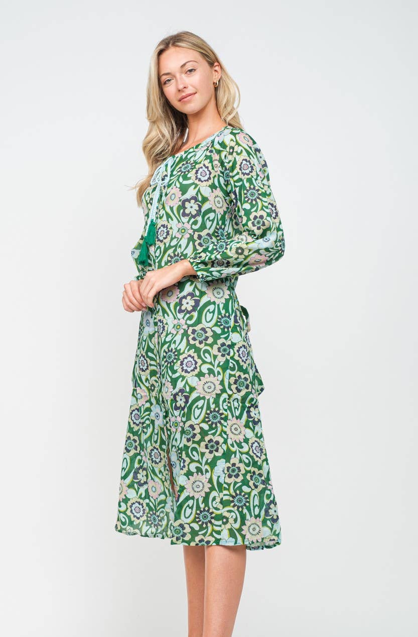 Sandra Printed Dress