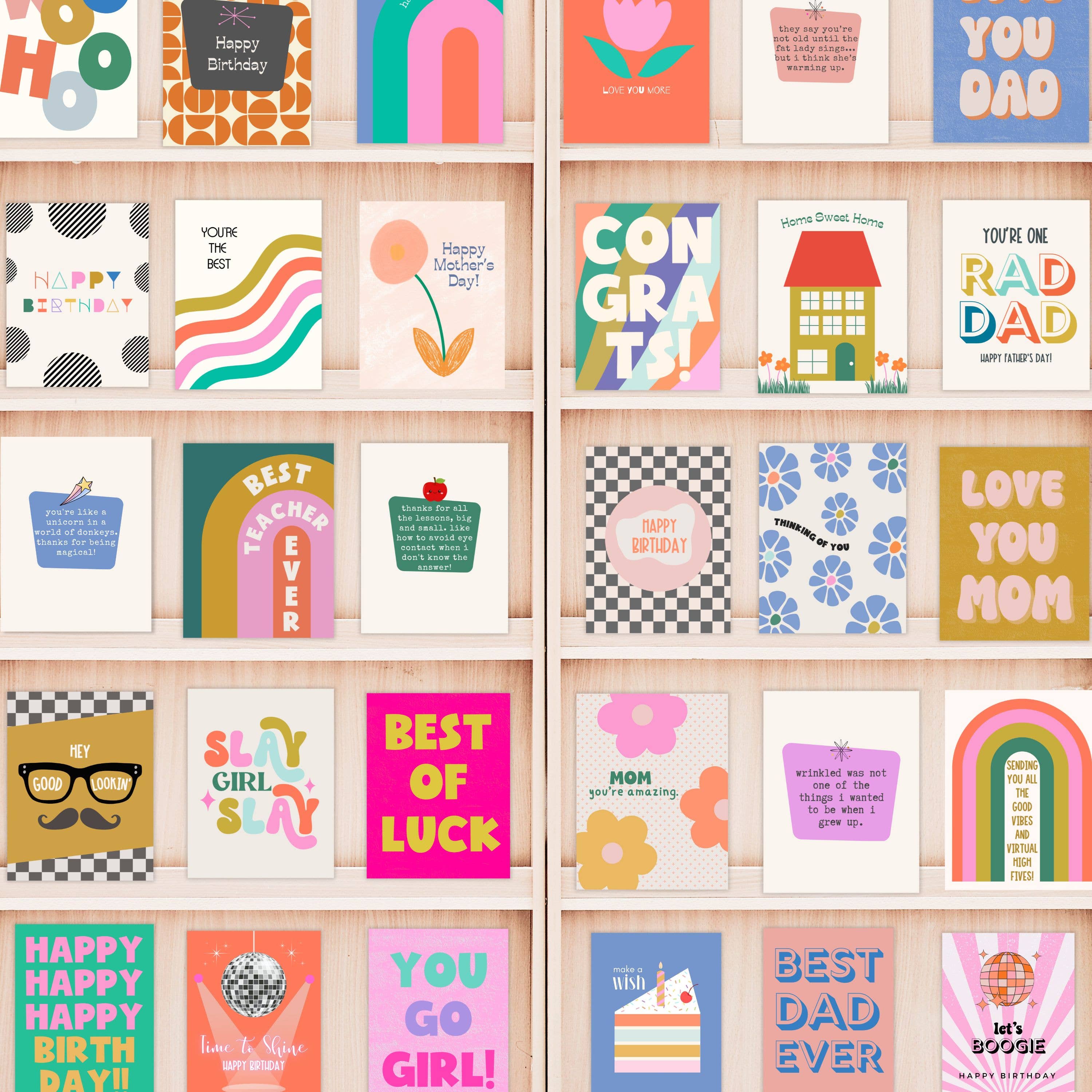 Jolly Rae - Floral Bloom Birthday Greeting Card