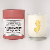 Clark & June Candle Co. - Christmas in "Your State" 11oz Soy Candle All States