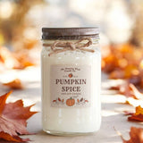 THE DANCING WICK CANDLES - Pumpkin Spice - 16 oz - Fall Gift Candle
