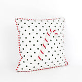 Adams & Co. - 70866 - 11.25x11.25 rvs pillow (CANDY CANE) Christmas Décor