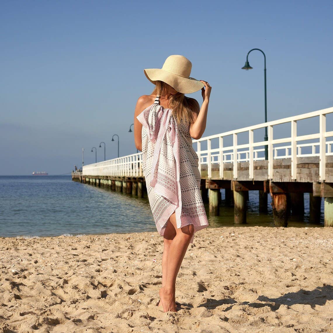 Boho-Eclectica - 'Lazy Beach Days' - 100% Cotton Sarong