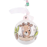 Glory Haus - Baby Girl Deer 1st Christmas Ornament