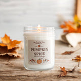 THE DANCING WICK CANDLES - Pumpkin Spice - 16 oz - Fall Gift Candle