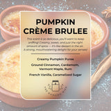THE DANCING WICK CANDLES - "Hello Pumpkin" Fall Candle / Pumpkin Creme Brulee Scent