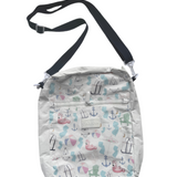 Cabana 19 Tyvek printed crossbody
