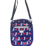 Cabana 19 Tyvek printed crossbody