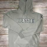 Adult home w NJ chenille hooded sweatshirt