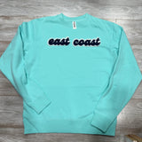 East Coast fluffy crewneck sweatshirt