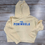 The Peninsula Crop Adult Hooded Sweatshirt