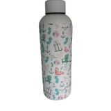 Cabana printed insulated water bottle