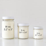 THE DANCING WICK CANDLES - Happy Birthday Gift Candle / Vanilla (Birthday) Cake Scent