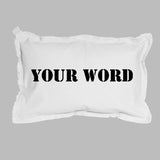 Rustic Marlin - Jersey Girl Lumbar Pillow