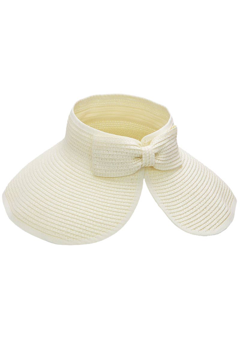 Pack and Go Paper Straw Wide Roll-Up Sun Hat