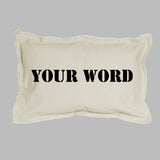 Rustic Marlin - Jersey Girl Lumbar Pillow