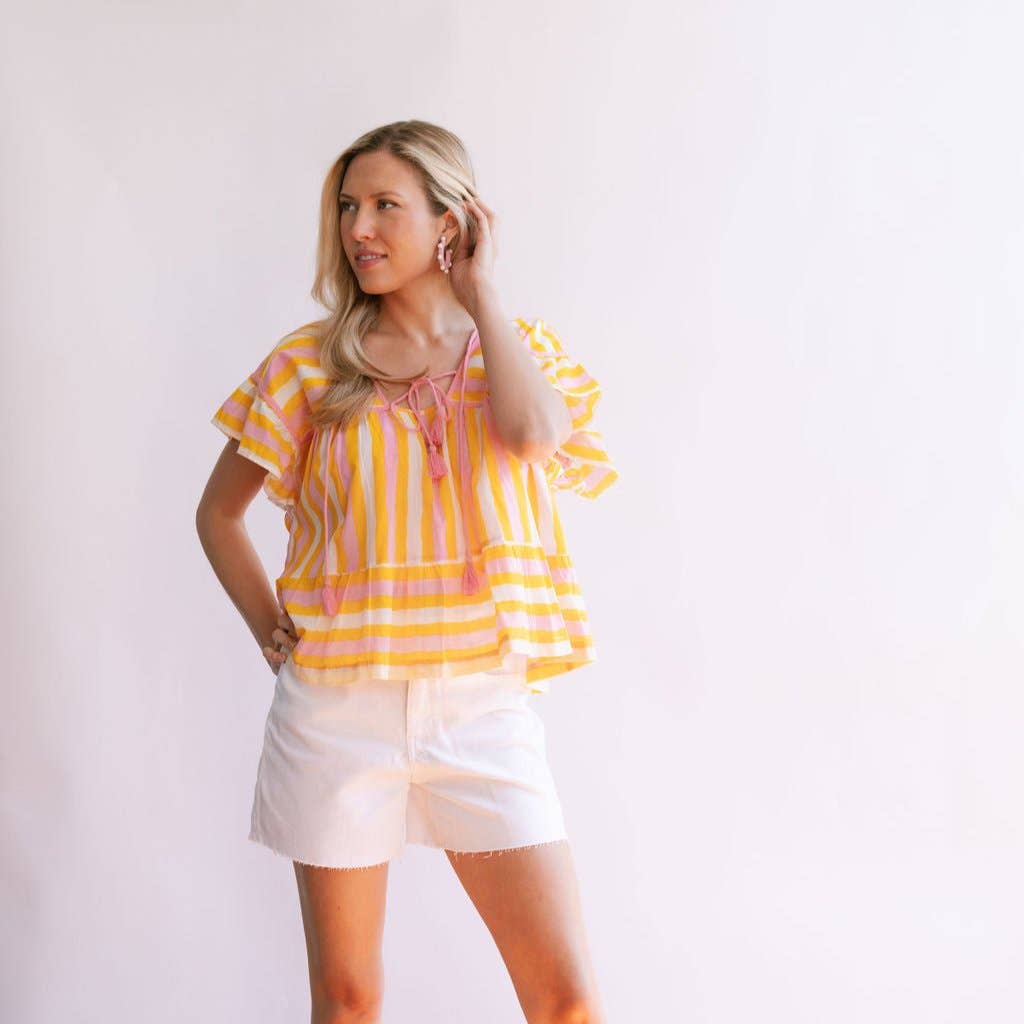 Sunshine Tienda - Sunkissed Mariposa Top