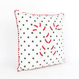 Adams & Co. - 70867 - 14x14 rvs pillow (CANDY CANE) Christmas Decor
