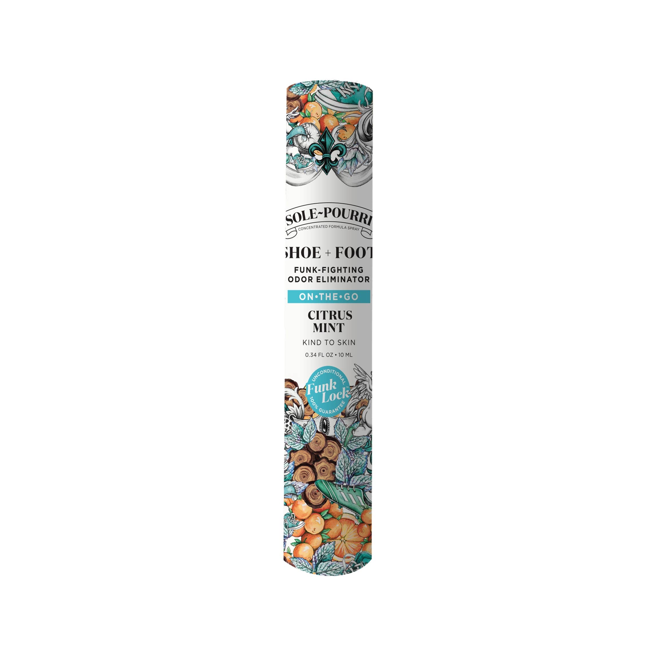 ~Pourri - Sole~Pourri Shoe + Foot Odor Eliminator Citrus Mint 10mL