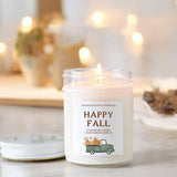 THE DANCING WICK CANDLES - "Happy Fall" Gift Candle / Sweater Season Scent
