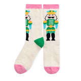 Shiraleah - NUTCRACKER SOCKS,IVORY