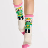 Shiraleah - NUTCRACKER SOCKS,IVORY