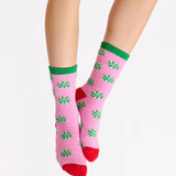 Shiraleah - PEPPERMINT SOCKS,PINK