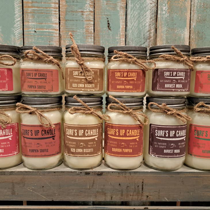 Surf's Up Pumpkin Souffle Candle