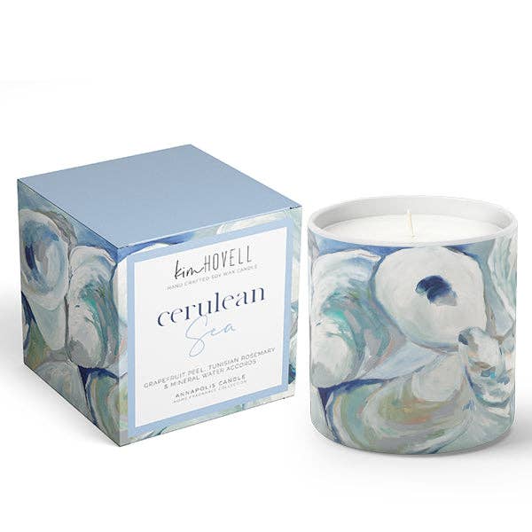 Annapolis Candle - Cerulean Sea Boxed Candle - Kim Hovell Collection