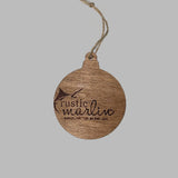Rustic Marlin - Red Bank Bulb Ornament