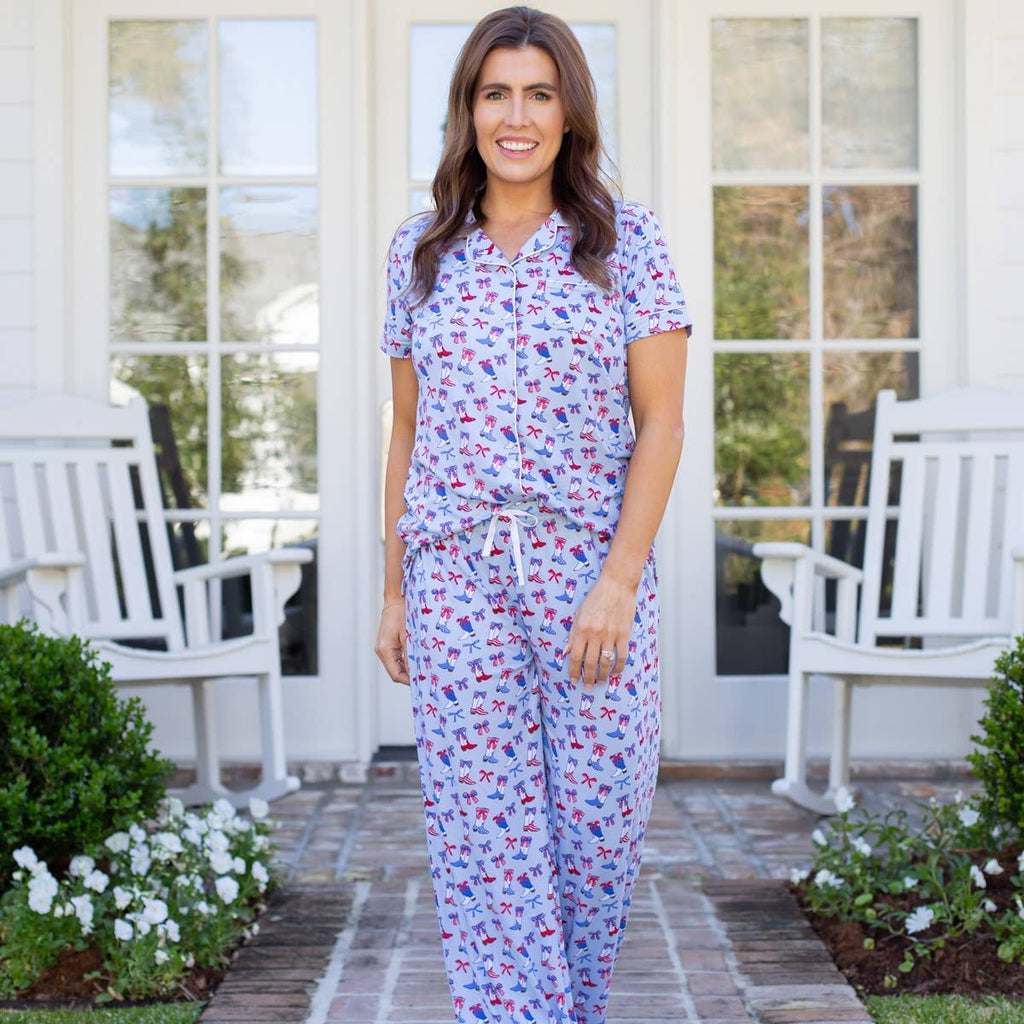 The Royal Standard - Boots n' Bows Sleep Pants Illusion/Red/White -Asst.
