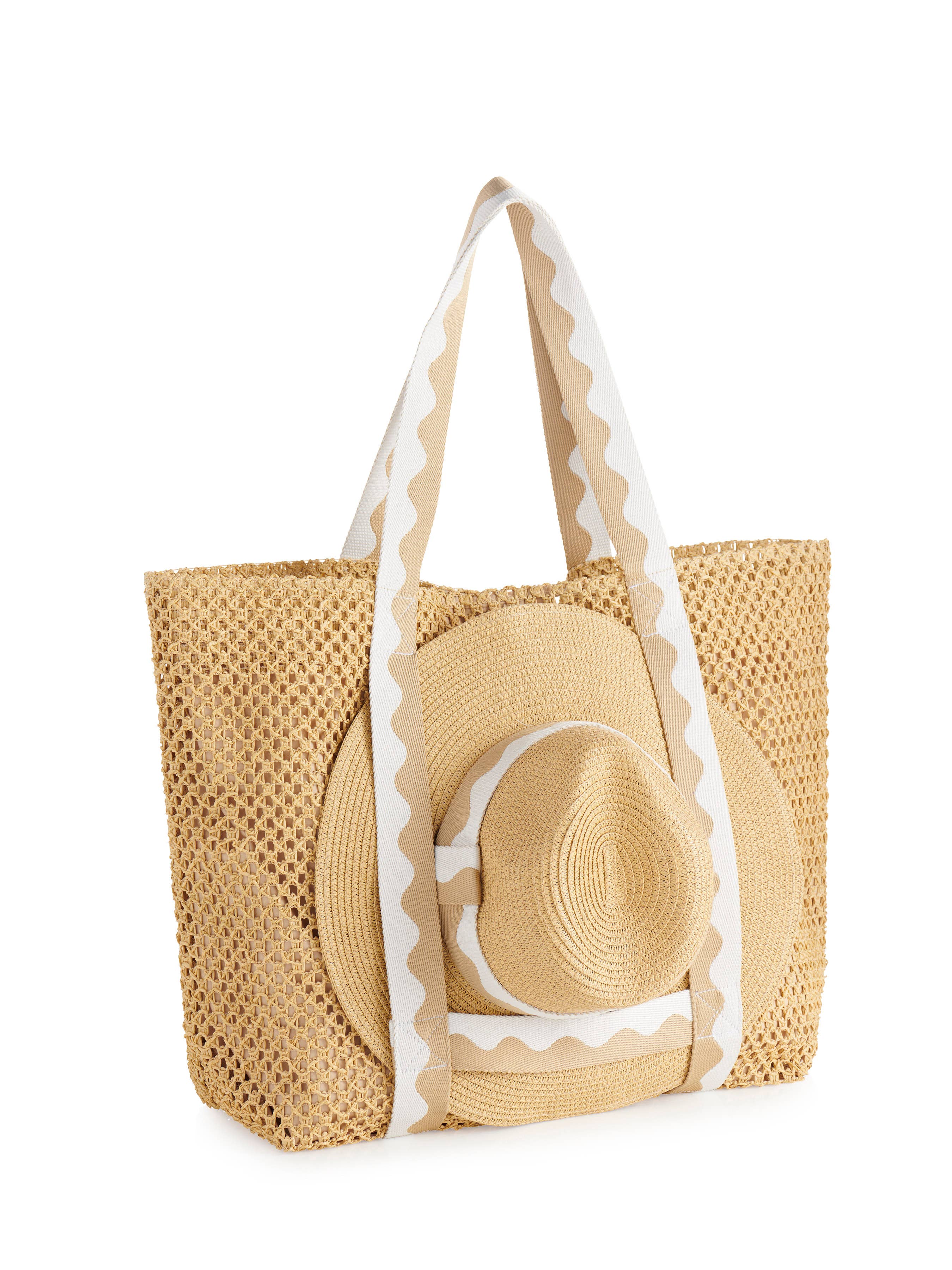 Shiraleah - ANTIGUA TOTE AND HAT SET