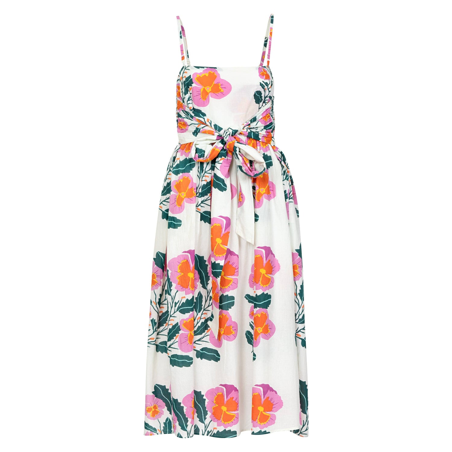 Sunshine Tienda - Pink Flower Reef Dress